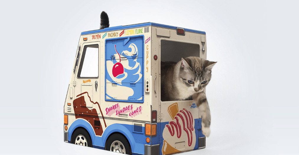 Cat ice cream truck famousoto dot com