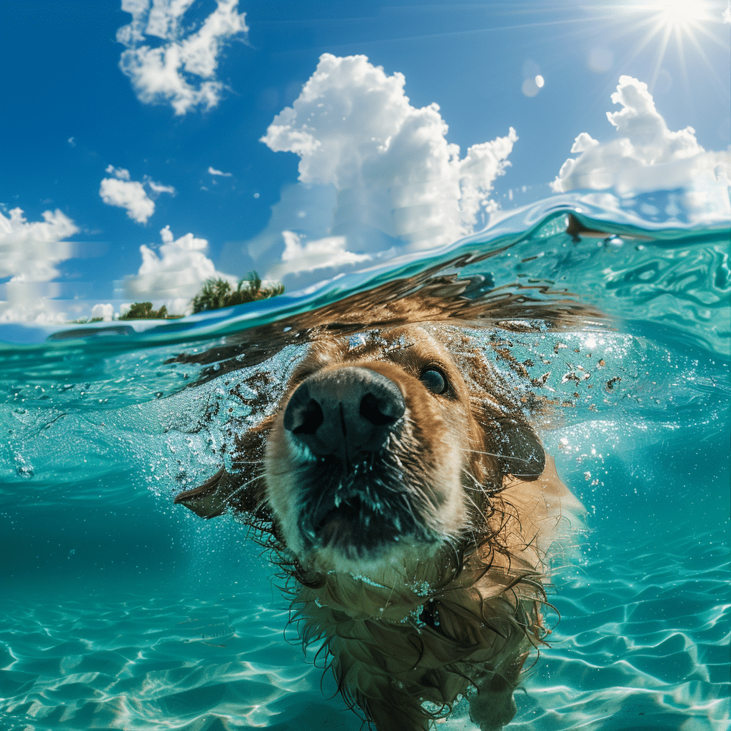 How to teach a dog to swim