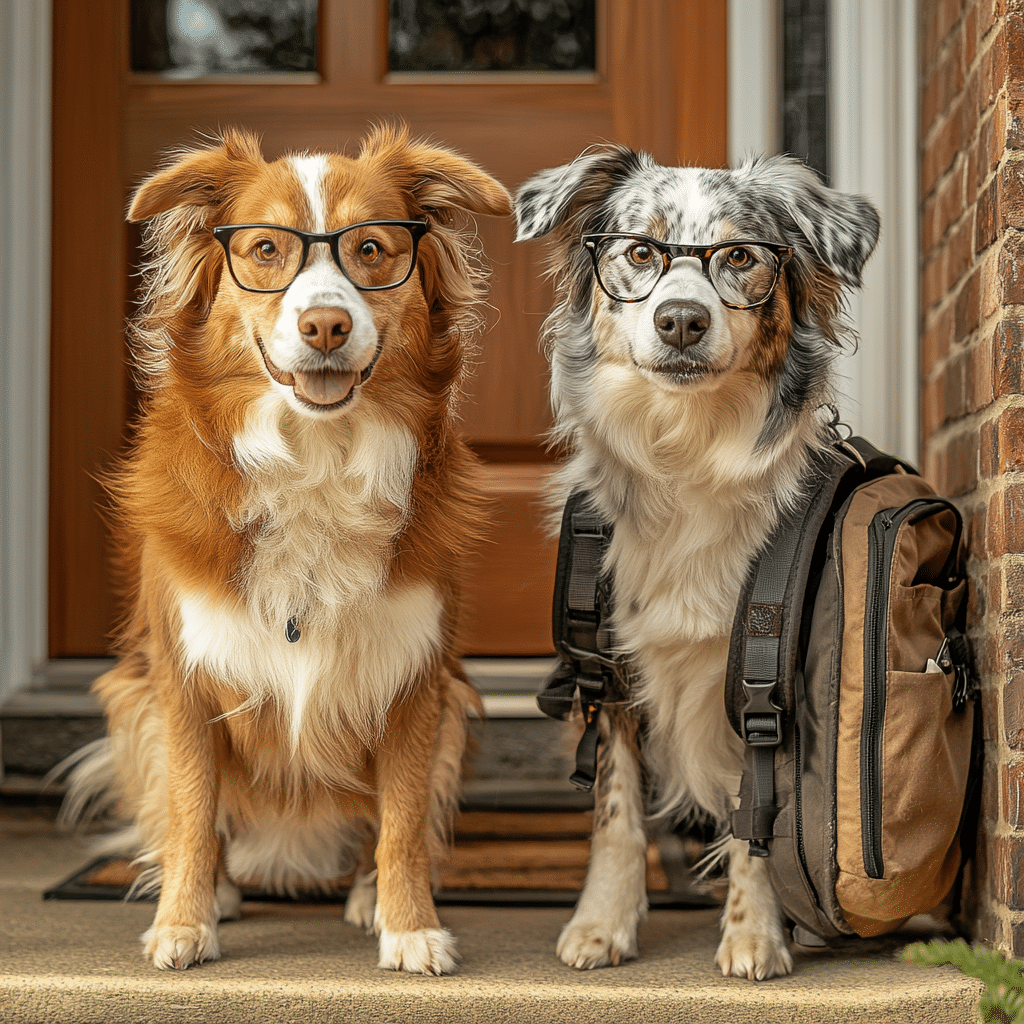 Back to School Dogs