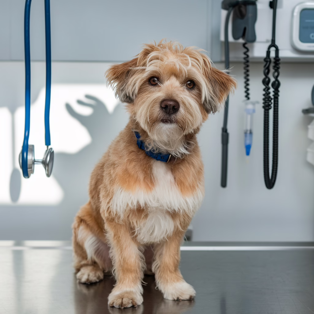 Dog at the Vet